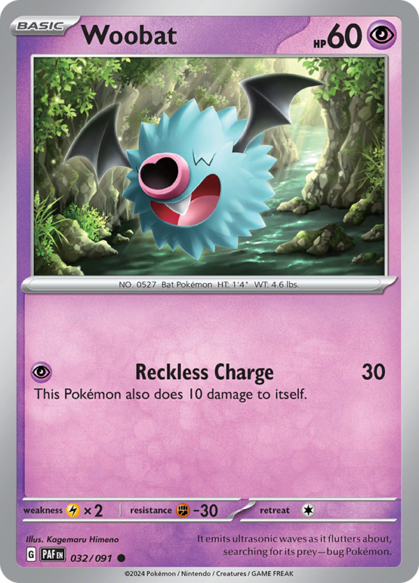 PAF_032_R_EN WOOBAT Reverse Holo 032