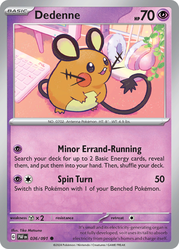 DEDENNE Reverse Holo 036