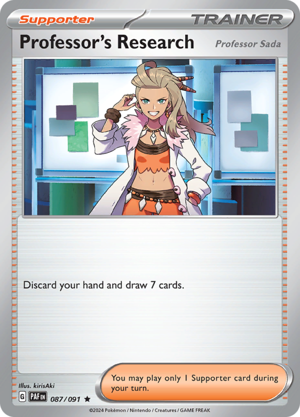 PAF_087_R_EN PROFESSOR´S RESEARCH Reverse Holo 087