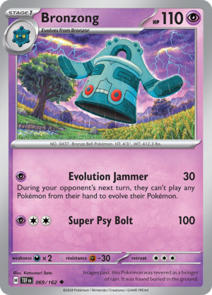BRONZONG Reverse Holo069
