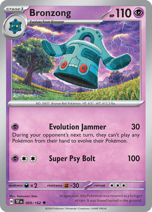 BRONZONG Reverse Holo069